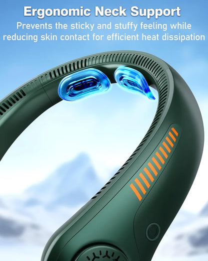 Pro-Cool™ Bladeless Portable Neck Fan - 1800mAh Ultra-Long Battery Life