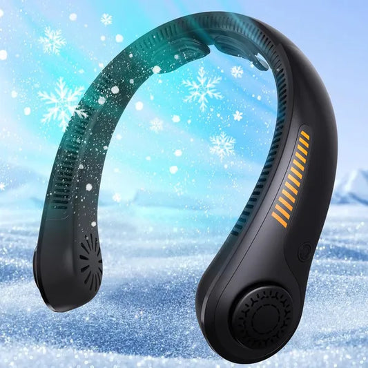 Pro-Cool™ Bladeless Portable Neck Fan - 1800mAh Ultra-Long Battery Life