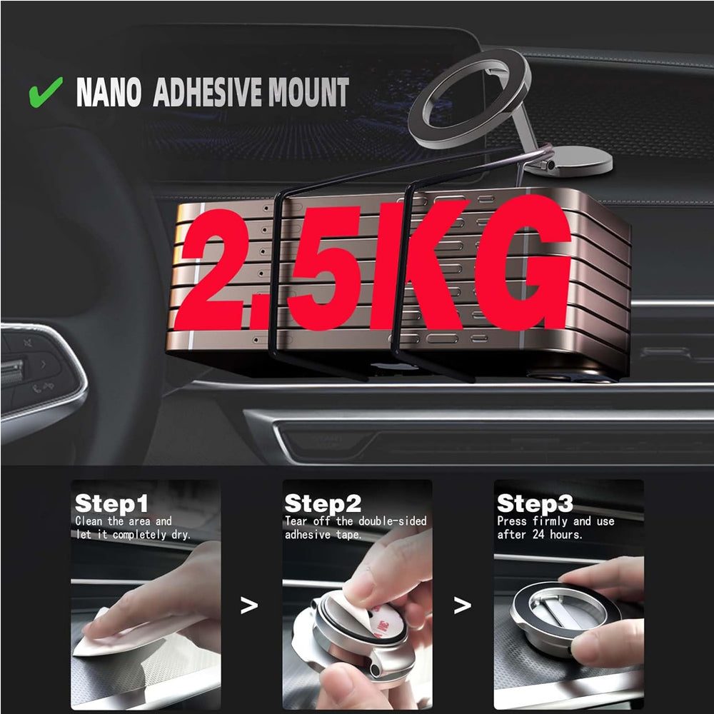 360° Magnetic Gym & Workout Phone Mount - MagSafe Compatible