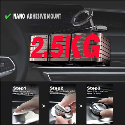 360° Magnetic Gym & Workout Phone Mount - MagSafe Compatible