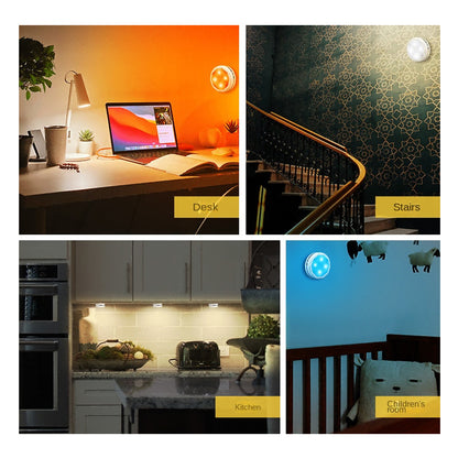 Remote Controlled Motion Sensor LED Closet Lights - Rechargeable 3-Pack Bundle