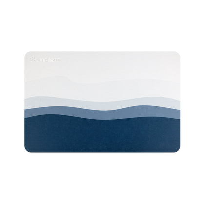 Aqua Dry Instant-Absorb Diatomite Stone Bath Mat - Non-Slip & Anti-Bacterial