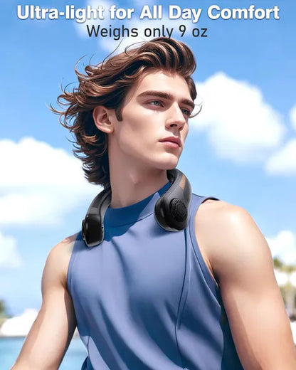 Pro-Cool™ Bladeless Portable Neck Fan - 1800mAh Ultra-Long Battery Life
