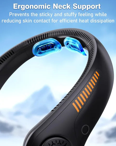 Pro-Cool™ Bladeless Portable Neck Fan - 1800mAh Ultra-Long Battery Life